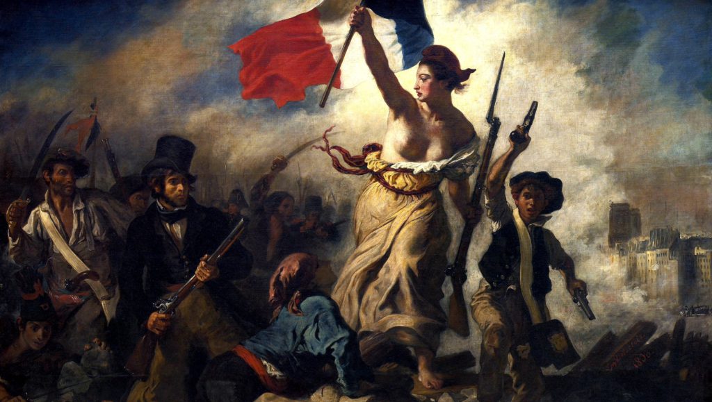 Delacroix La libertà che guida il popolo Associazione Culturale